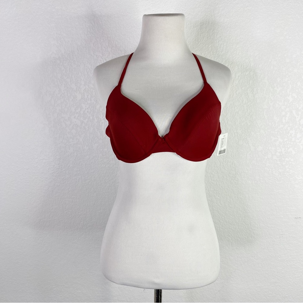 Urban Outfitters Out From Under Burgundy Underwire Bikini Top